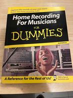 Homerecording for dummies, Ophalen of Verzenden, Gelezen