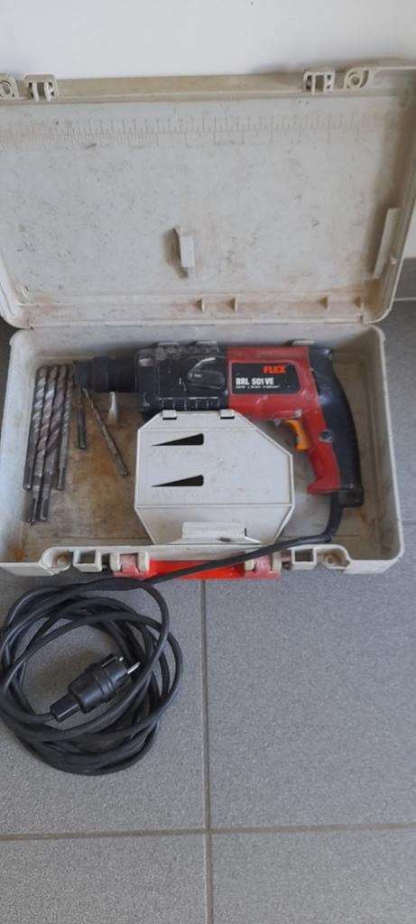 Boorhamer, Ophalen, Gebruikt, Boor- en/of Breekhamer, Variabele snelheid