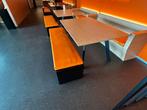 Tafels en banken, Huis en Inrichting, Tafels | Eettafels, Ophalen, Gebruikt, 200 cm of meer, Modern
