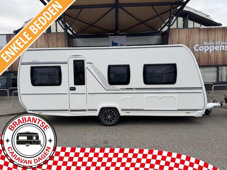 Fendt Apero 515 SG, Caravanes & Camping, Caravanes, jusqu'à 4, 1250 - 1500 kg, Banquette en rond, Fendt, 2 lits séparés, Lit dans la longueur