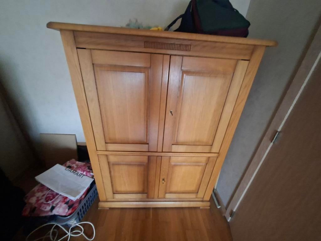 Armoire couleur Chêne clair 2 portes, Antiquités & Art, Enlèvement