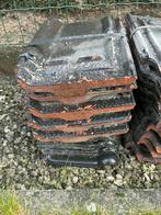 Zwarte dakpannen, Tuiles, Pierre ou Argile, Comme neuf, Enlèvement