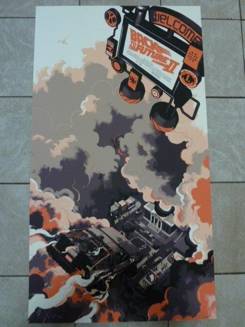Back to The Future II poster MONDO Matt Taylor 71/325ex!, Ophalen, Zo goed als nieuw, Film, Poster