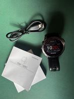 Garmin Fenix 7 Solar Multisport GPS horloge. Bieden van €250, Enlèvement ou Envoi, Avancer d'un pas, Comme neuf, Noir