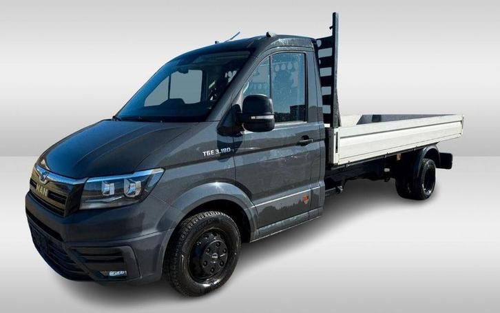 MAN TGE 5.180 Dubbel Lucht Open Laadbak (Wordt verwacht), Auto's, Bestelwagens en Lichte vracht, Centrale vergrendeling, Diesel