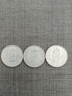 Hongarije. 2 Pengö van 1941 + 1942 + 1943., Enlèvement ou Envoi, Hongrie, Monnaie en vrac