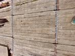 30 houten bekistingspanelen voor terras (140x80x4,5cm), Ophalen, Gebruikt, Hout