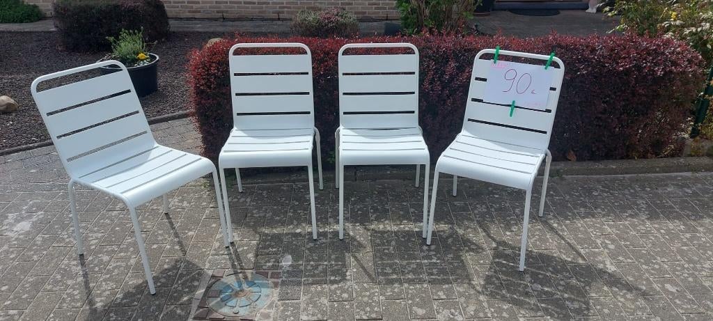 chaises, Enlèvement, Neuf, Métal, Empilable