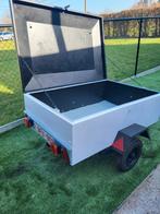 Te koop gesloten aanhangwagen met deksel, Enlèvement