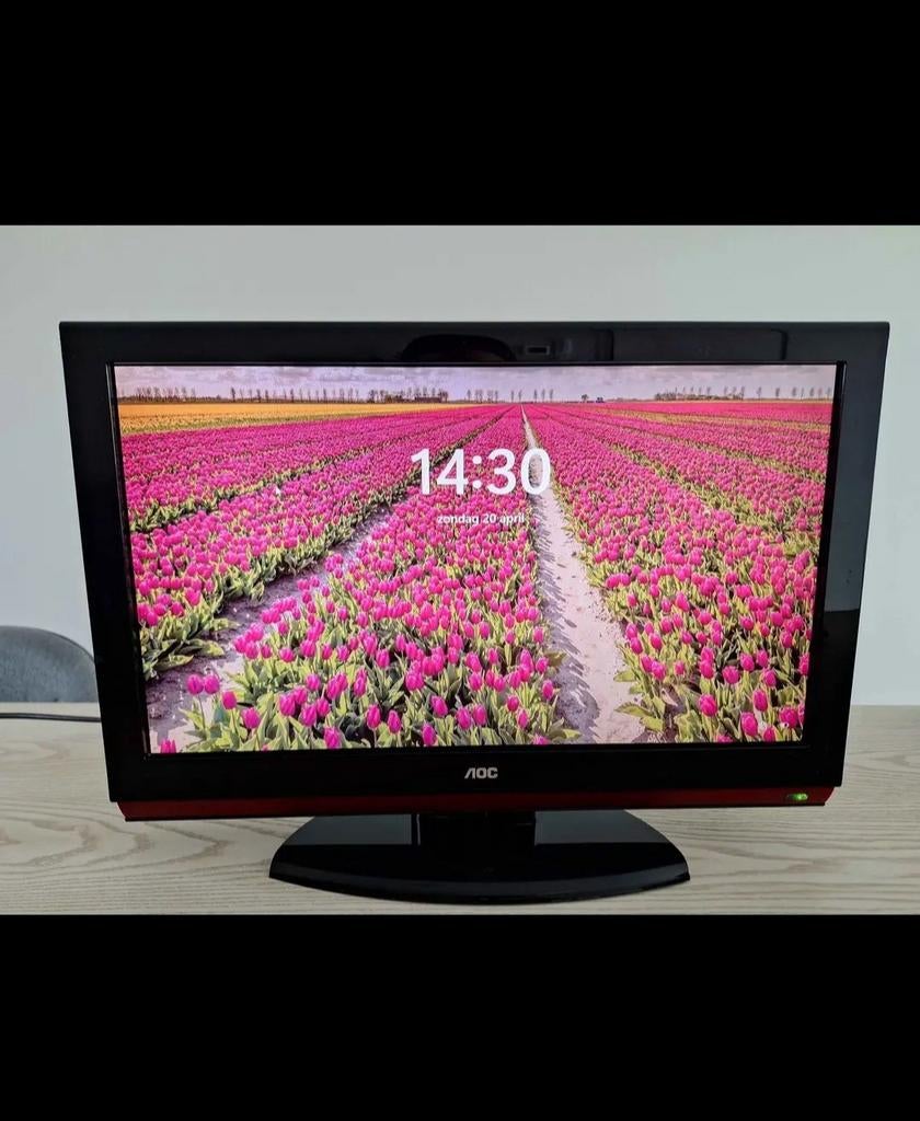 LCD Tv scherm van AOC, TV, Hi-fi & Vidéo, Enlèvement, LCD