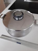 Kookpot De Meyere 20cm diameter, Huis en Inrichting, Keuken | Potten en Pannen, Inox, Keramische plaat, Zo goed als nieuw, Ophalen