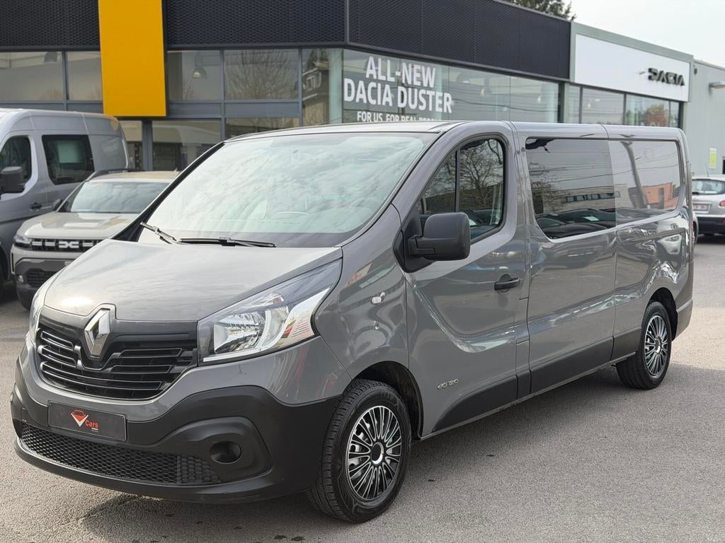 Renault Trafic dubbele cabine 6pl 1ste eig PERF STAAT+ keur, Bluetooth, Renault, Bedrijf, Diesel