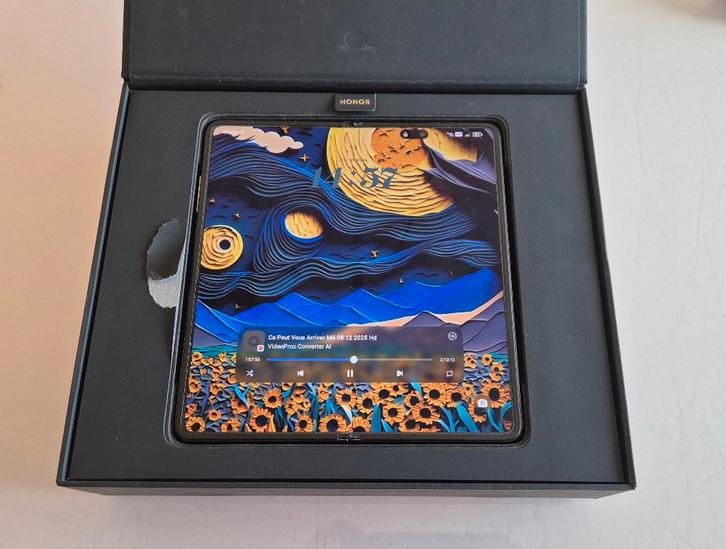 HONOR MAGIC V2 - 512 GB - GARANTIE EUROPE, Télécoms, Téléphonie mobile | Marques Autre, Utilisé, Sans abonnement, Sans simlock