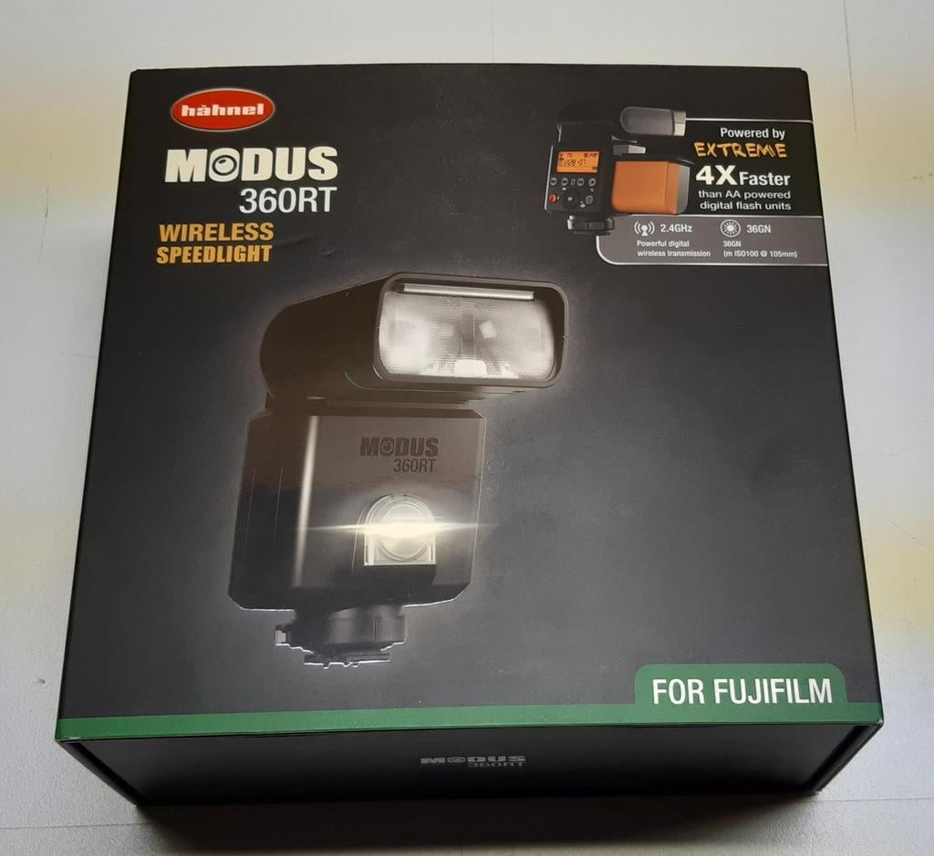 HANEL MODUS 360 T FLASH voor Fujinon, Audio, Tv en Foto, Foto | Flitsers, Nieuw, Ophalen