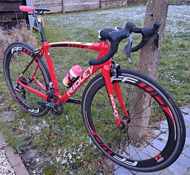 RIDLEY FENIX SL, DuraAce Di2, topracer, topstaat, 52 (m/v), Fietsen en Brommers, Fietsen | Dames | Sportfietsen en Toerfietsen