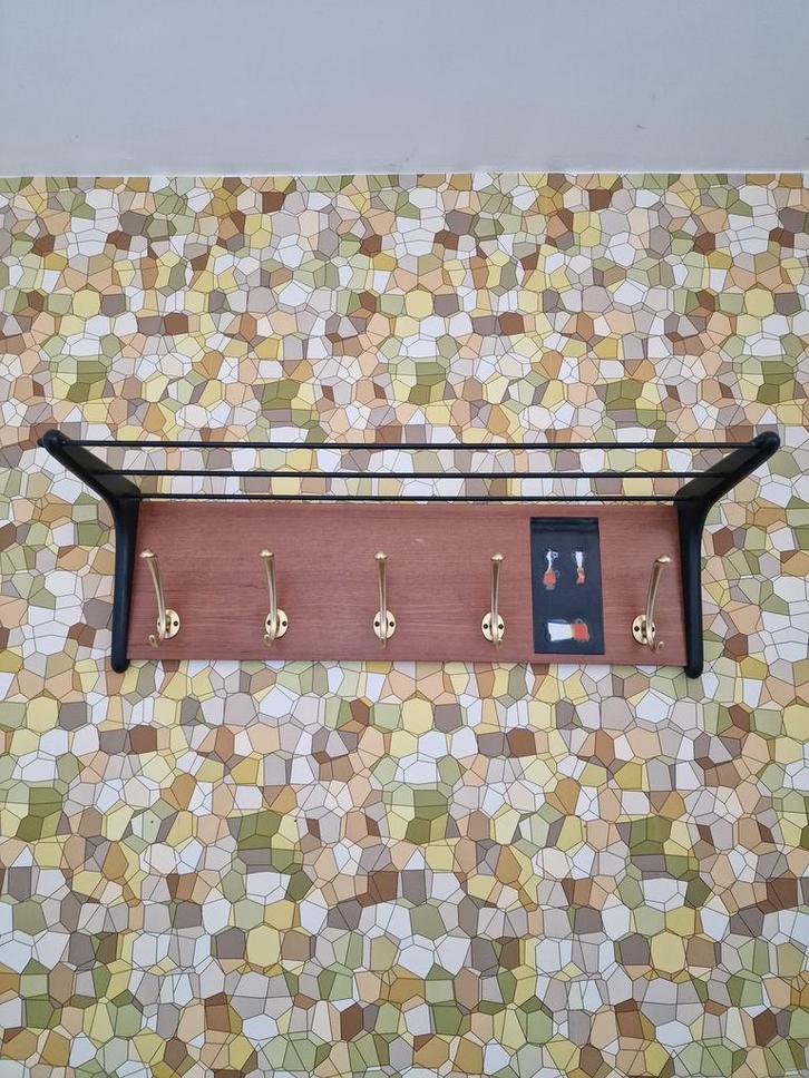 Vintage Boomerang Kapstok Alfred Hendrickx Belform ‘60, Maison & Meubles, Accessoires pour la Maison | Portemanteaux, Comme neuf