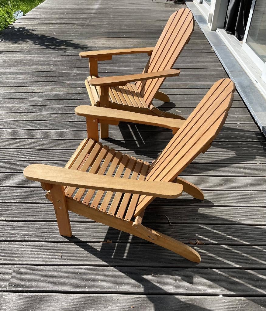 Chaises de jardin Adirondack, Jardin & Terrasse, Enlèvement, Utilisé, Bois