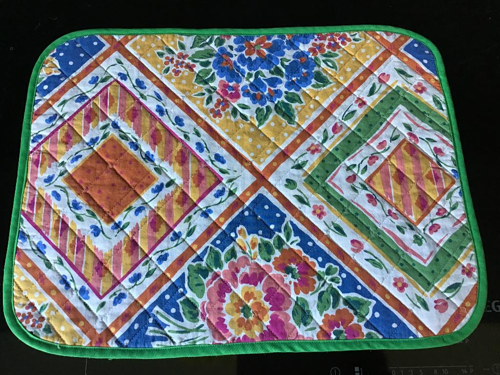 dubbelzijdige placemat, Maison & Meubles, Cuisine | Linge de cuisine, Enlèvement ou Envoi, Comme neuf, Set de table