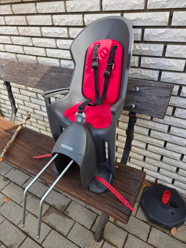 Porte bébé enfant Hamax pour vélo, Enlèvement, Comme neuf, Siège arrière, Hamax