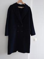 Mantel donkerblauw Zara mt S M zgan, Kleding | Dames, Ophalen of Verzenden, Zo goed als nieuw, Maat 38/40 (M)