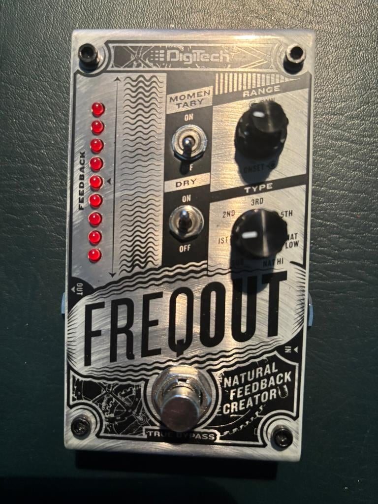 DIGITECH FREQOUT pedaalfeedbackgenerator, Ophalen of Verzenden, Zo goed als nieuw, Overige typen