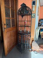 Stalen wijnrek, Huis en Inrichting, Ophalen, Gebruikt, 75 cm of meer