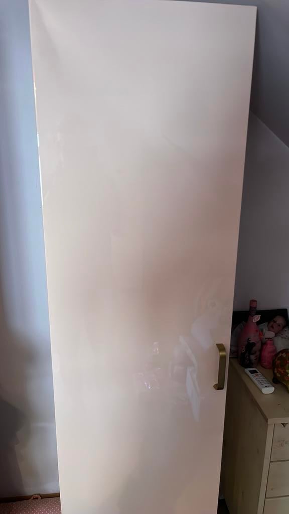 Ikea kast oranje/roze glanzend, Ophalen, Minder dan 80 cm, Nieuw, 200 tot 215 cm