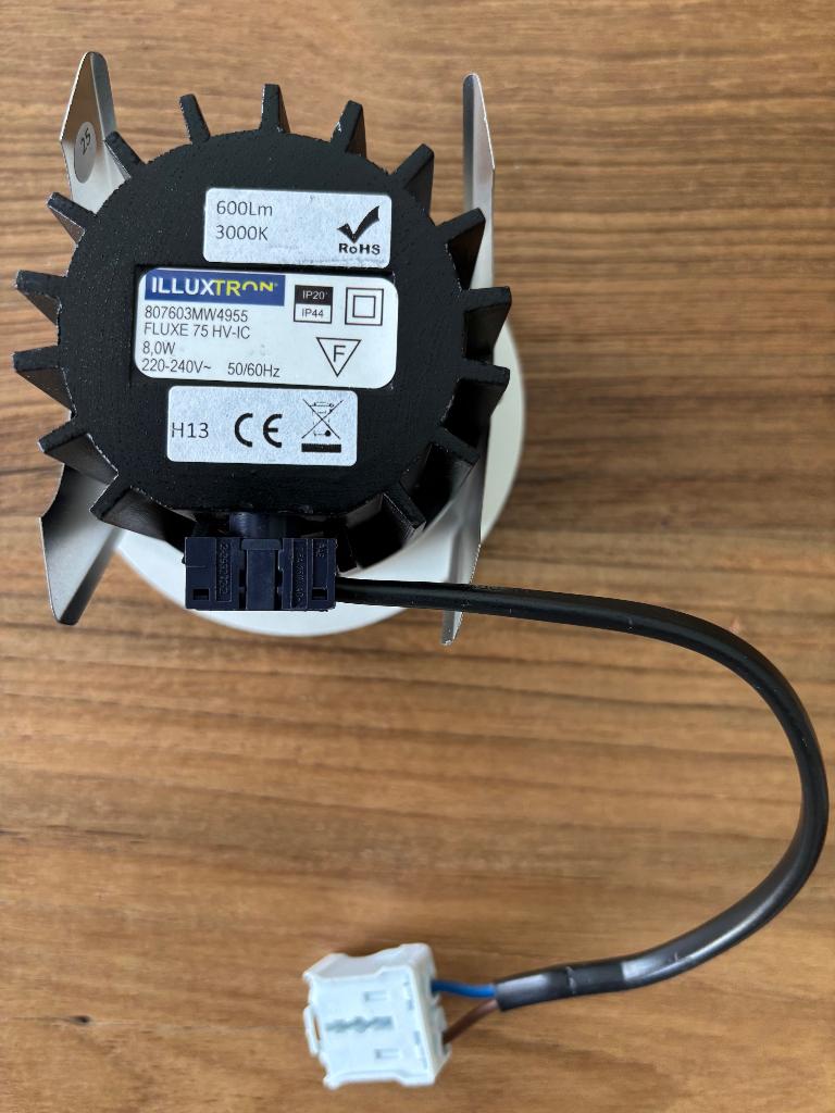 Inbouwspot, Huis en Inrichting, Lampen | Spots, Ophalen, Led, Zo goed als nieuw, Plafondspot of Wandspot