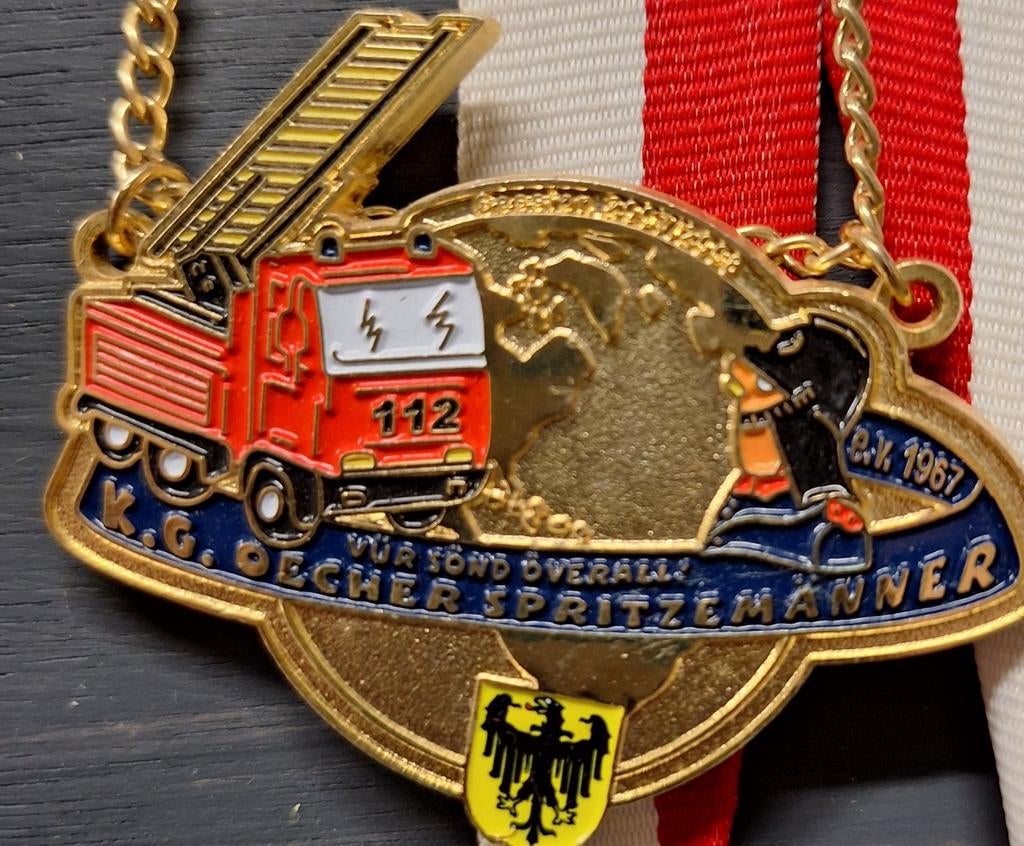 Carnaval  medaille, Verzamelen, Ophalen of Verzenden