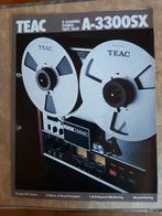Teac 3300sx 2t recorder, Audio, Tv en Foto, Bandrecorder, Ophalen, Bandrecorder, Met banden
