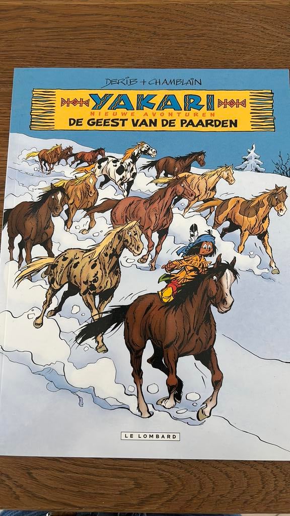 Yakari - De geest van de paarden, Livres, Enlèvement, Chamblain