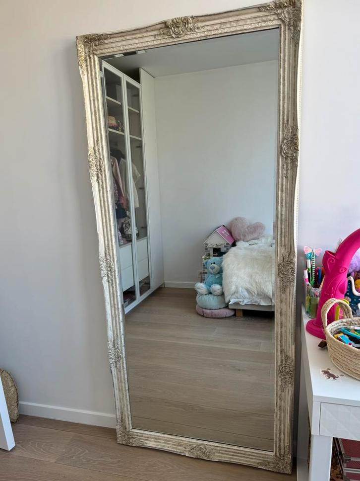 Grote barok stijl spiegel, Maison & Meubles, Accessoires pour la Maison | Miroirs, Utilisé, 75 à 100 cm, 150 à 200 cm, Rectangulaire