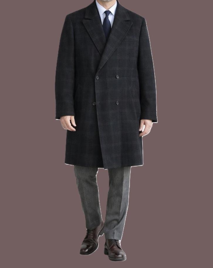 Bugatti mantel pure schurwol maat 54, Kleding | Heren, Jassen | Winter, Zo goed als nieuw, Maat 52/54 (L), Zwart, Ophalen of Verzenden