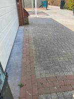 Klinkers (heel de oprit moet weg), Tuin en Terras, Tegels en Klinkers, Ophalen, Gebruikt, Klinkers