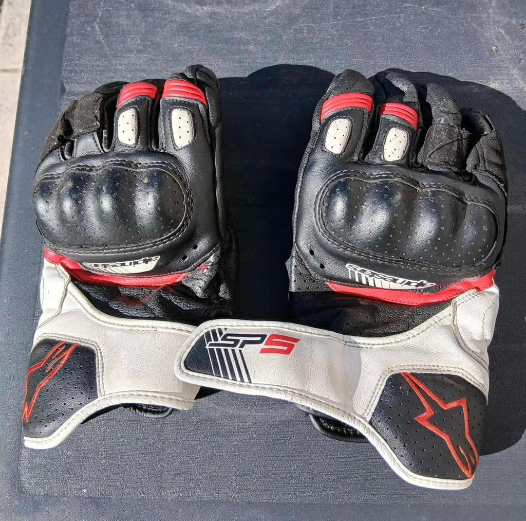 Gants moto Alpinestars, Enlèvement, Gants