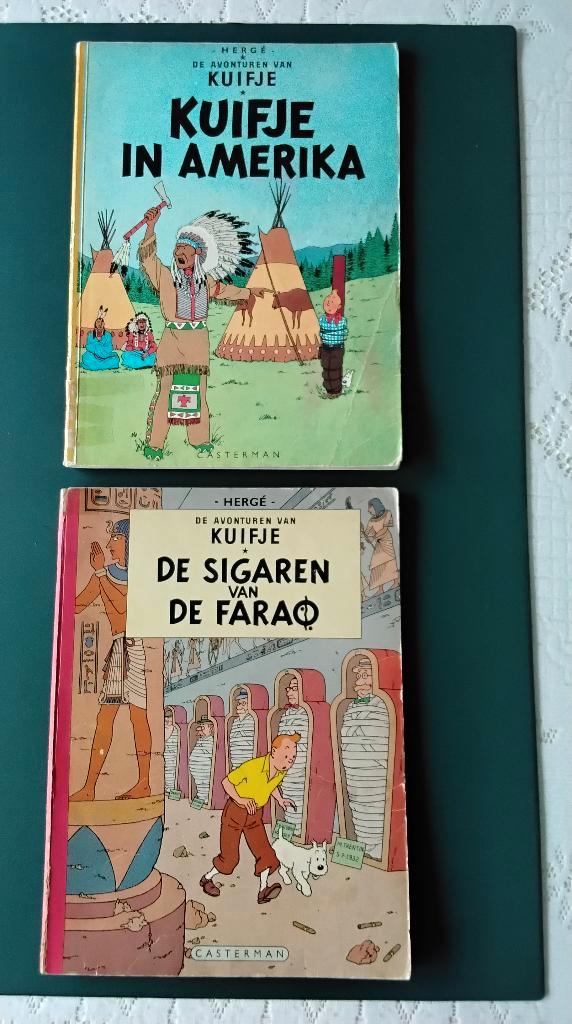 Oude Kuifje strips, Livres, BD, Utilisé, Plusieurs BD, Enlèvement ou Envoi