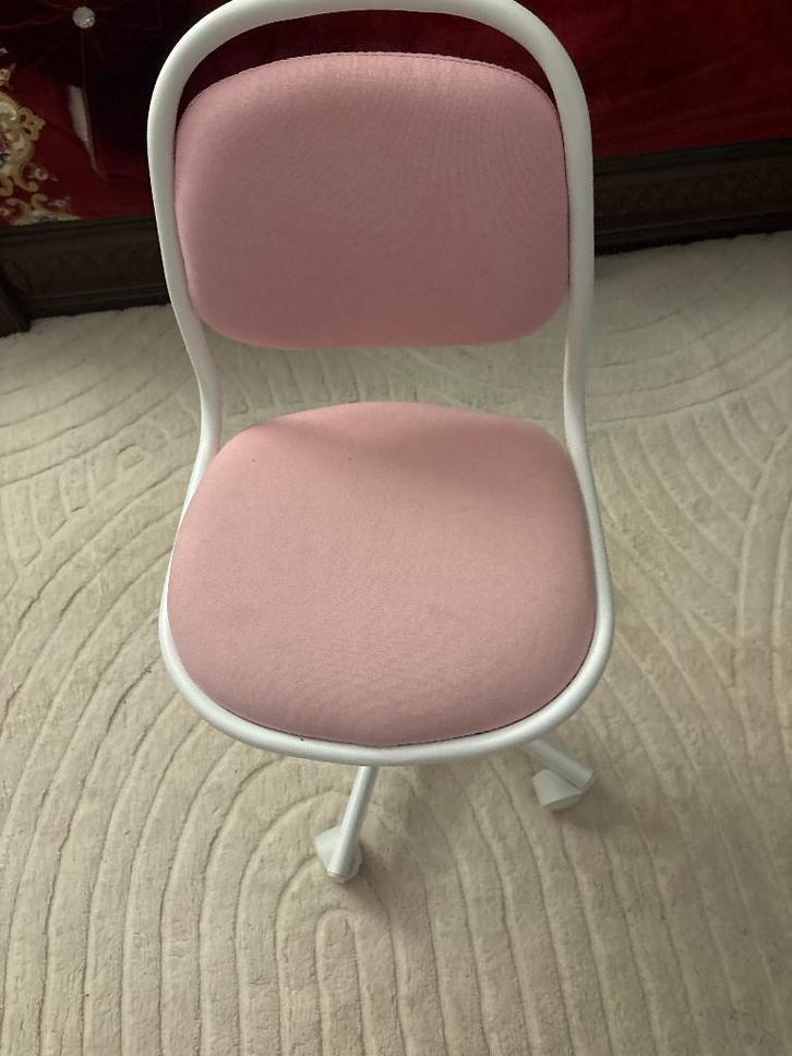 Chaise de bureau pour enfant, Maison & Meubles, Chaises de bureau, Comme neuf, Chaise de bureau, Rose, Ergonomique, Enlèvement
