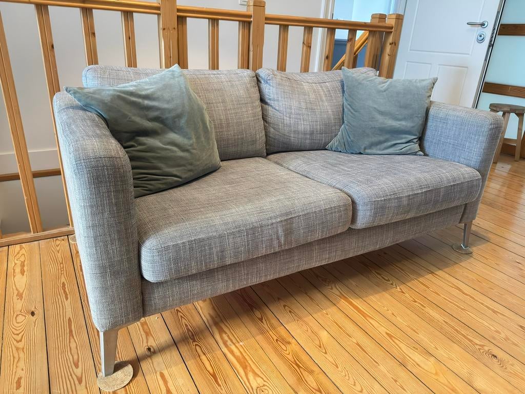 Canapé 2 places démontable, largeur 160 cm, 75 à 100 cm, Enlèvement, Utilisé, Deux personnes