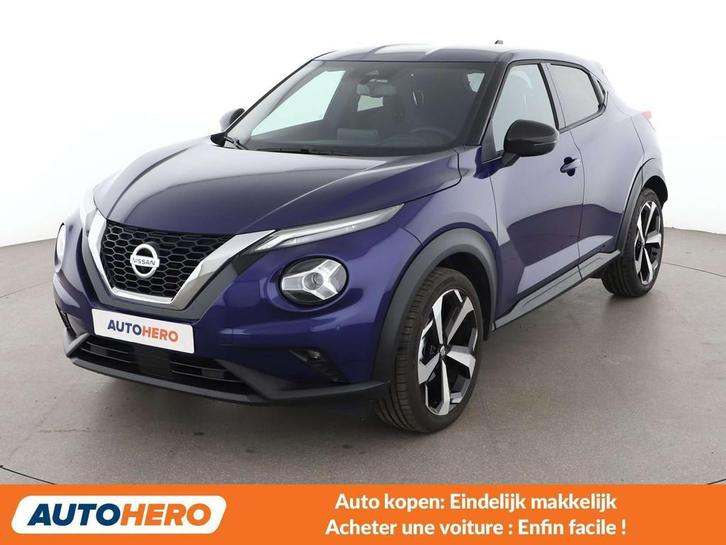 Nissan Juke 1.0 DIG-T Tekna (bj 2021, automaat), Auto's, Nissan, Te koop, Juke, 360° camera, ABS, Adaptive Cruise Control, Airbags