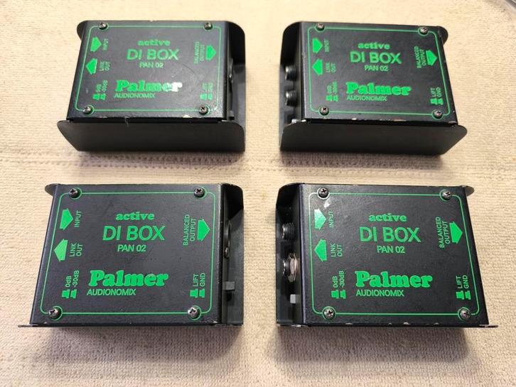PALMER DI BOX - PAN 02 actieve directe box, Muziek en Instrumenten, Effecten, Gebruikt, Overige typen, Ophalen