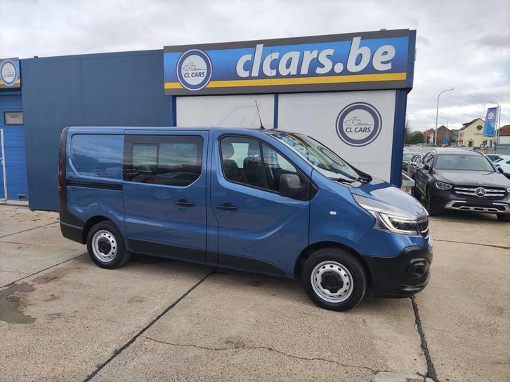 Renault Trafic 2.0 dCi 29 L1H1/Euro6/DubCab/5pl/Navi/Cam/Tre, Auto's, Bestelwagens en Lichte vracht, Bedrijf, Te koop, ABS, Airbags