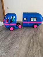 LOL pop camper met auto en poppetjes, Ophalen, Zo goed als nieuw
