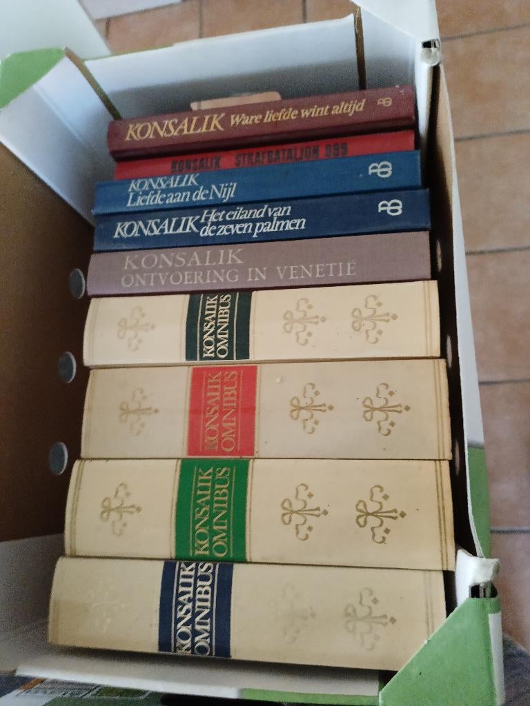 Konsalik, Boeken, Romans, Ophalen, Gelezen, Konslik, België