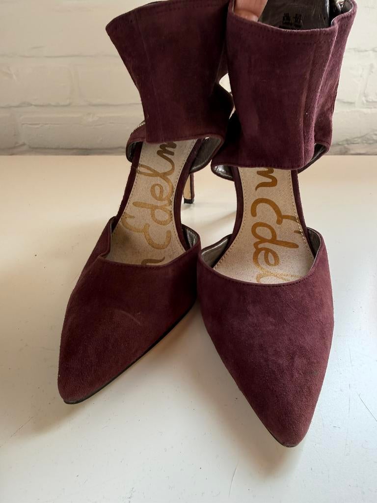Auberginekleurige suede schoenen Sam Edelman mt 40, Vêtements | Femmes, Chaussures, Autres couleurs, Escarpins, Comme neuf, Envoi