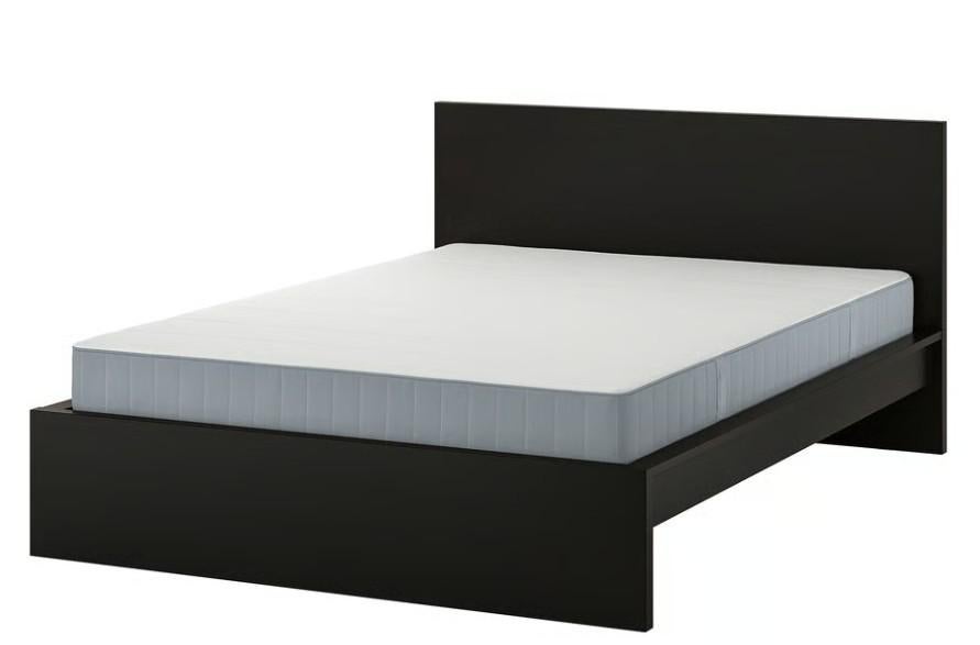 Tweepersoonsbed, Ophalen, Gebruikt, Bruin, Tweepersoons