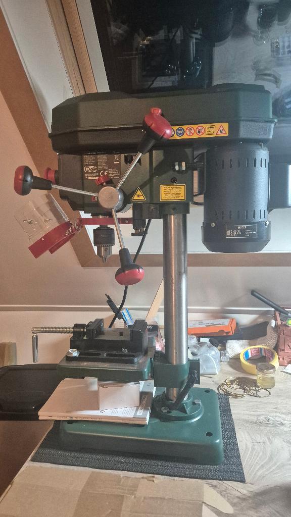 Kolomboormachine PARKSIDE PTBM400, Doe-het-zelf en Bouw, Gereedschap | Boormachines, Nieuw, Kolomboormachine, 400 tot 600 watt