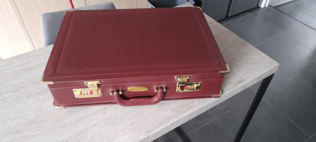 aktentas, Handtassen en Accessoires, Koffers, Ophalen, Gebruikt, Leer