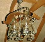 lustre avec ferronnerie, Enlèvement, Verre