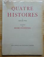Quatre histoires de Edgar Poe, ill. Henri Evenepoel, 1944, Boeken, Gelezen, Edgar Allan Poe, Ophalen of Verzenden, Schilder- en Tekenkunst