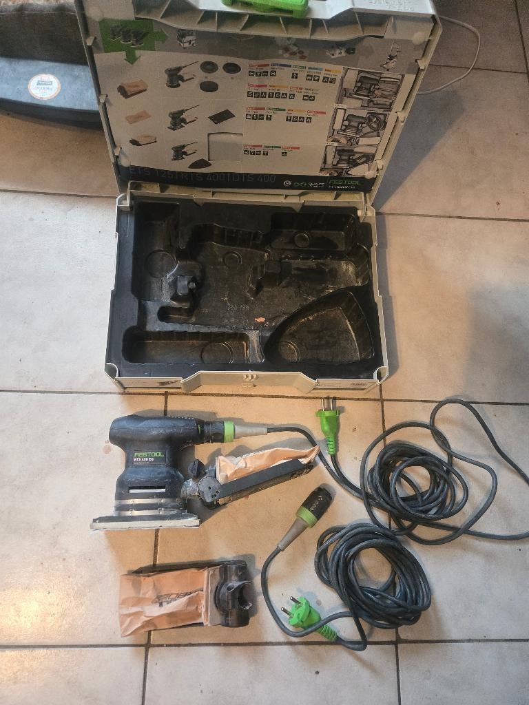 Ponceuse, Enlèvement, Utilisé